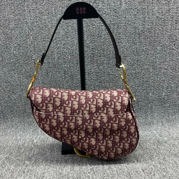 100% Authentic Dior Saddle Small Cloth Crossbody Bag - Picture 2 of 16